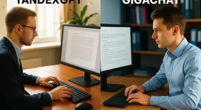 YandexGPT vs GigaChat: сравнение генерации текстов для разных задач