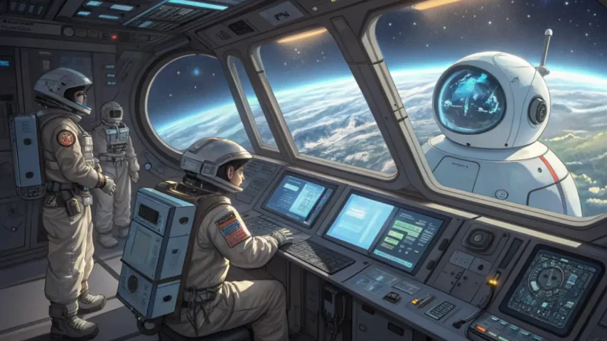 GigaChat на МКС: нейросеть в космосе и её роль в поддержке экипажа